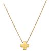 CHOKER AND CROSS IN 18K YELLOW GOLD, TIFFANY & CO. Weight: 3.3 g