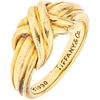 RING IN 18K YELLOW GOLD Weight: 6.1 g. Size: 5 ½