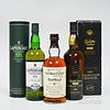 Mixed Single Malt Scotch, 3 750ml bottles (1 oc, 1 ot)