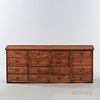 Low Pine Chest of Drawers