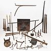 Group of Hearth and Other Cooking-related Items