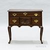 Queen Anne-style Carved Mahogany Dressing Table,Nathan Margolis, Hartford, Connecticut, mid-20th century