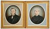 PR OF PORTRAITS OF THE HASKELL FAMILY FROM DEER ISLE, ME, CA. 1880