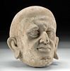 Gandharan Stucco Head of an Elderly Man
