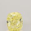 1.02 ct., Fancy Yellow/VVS2, Cushion cut diamond, unmounted, PP5776