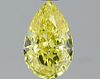 1.04 ct., Fancy Intense Yellow/VS2, Pear cut diamond, unmounted, PK1370-05
