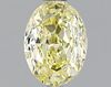 1.17 ct., Fancy Yellow/VVS2, Oval cut diamond, unmounted, PK1707