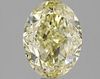 3.08 ct., Fancy Intense Yellow/VS2, Oval cut diamond, unmounted, GSD-0185