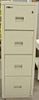 Fire King Fireproof  four drawer file cabinet; height 53 inches. 