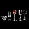 Assorted Baccarat Glasses