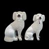 English Staffordshire Spaniel Dog Figurines