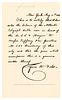 CYRUS WEST FIELD Transtlantic Telegraph Company Autograph on Card