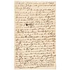 1789 SAMUEL HUNTINGTON Document Signed Signer of the Declaration of Independence
