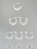 Set of Six Tiffany & Co. Crystal Wine Glasses