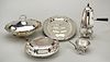Group of Five Rogers Silver Plate Service Items