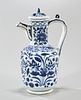 Chinese Blue and White Porcelain Ewer