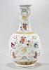 Chinese Famille Rose Porcelain Globular Vase