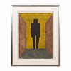 RUFINO TAMAYO COLOR ETCHING, ABSTRACTED FIGURE