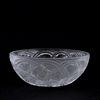 LALIQUE “PINSONS” FROSTED CRYSTAL BOWL