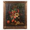 C. GOBL, CONTINENTAL FLORAL STILL LIFE PAINTING