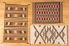Three Navajo Indian rugs