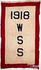 US WWI War Serving Service WSS flag/banner