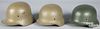 German WWII helmets, one M40