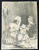 Dominique Vivant Denon, The Holy Family, Etching, French