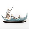 In The Gondola 01001350 - Lladro Porcelain Figure