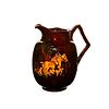 Kingsware Royal Doulton Whiskey Water Pitcher, Fox Hunting