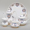 English Porcelain Tea and Coffee Service in the 'Duchess Anna' Pattern