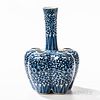 Blue and White "Tulip" Vase