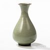 Jun-type Celadon-glazed Bottle Vase