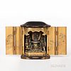 Portable Lacquered Shrine, Zushi