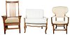 Stickley 'Mission' Cherry Spindle Arm Chair