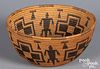 Native American Indian coiled basket
