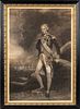 Admiral Lord Nelson mezzotint engraving