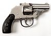 Iver Johnson nickel plated break top revolver