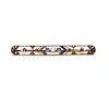 18k Sapphire Diamond Art Nouveau Bar Brooch