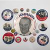 Group  75 Lyndon Johnson Presidential Campaign Buttons