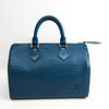 Louis Vuitton Epi Speedy 25 M43015 Women's Handbag Toledo Blue
