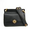 Tory Burch Chelsea Flap Chain 48730 Women's Leather Shoulder Bag Black