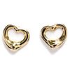 Tiffany Open Heart Pink Gold (18K) Stud Earrings