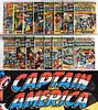 135PC Marvel Comics Captain America #136-#436 & KS
