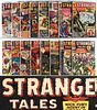 37PC Marvel Comics Strange Tales #103-#168 Group