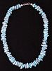 Navajo Cripple Creek Turquoise Nugget Necklace
