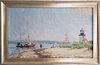 Jan Pawlowski Oil on Canvas "Brant Point Nantucket"