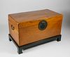 Chinese Export Camphorwood Trunk and Stand