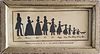 19th Century Family Group Silhouette