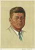 Norman Rockwell, John F. Kennedy, ca. 1960
